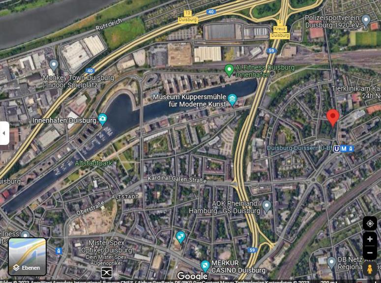 Netflix &wlan & Kingsize Bett & Big Tv & Duisburg